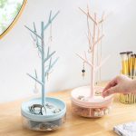 Arbre à bijoux pour colliers, rangement élégant et pratique