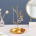 Arbre à bijoux élégant pour un rangement organisé