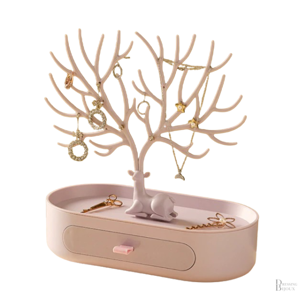 Arbre à bijoux moderne pour un rangement optimal
