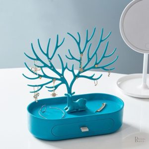 Arbre à bijoux élégant et fonctionnel