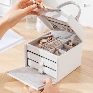 Boîte à bijoux design, idéale pour organiser vos accessoires