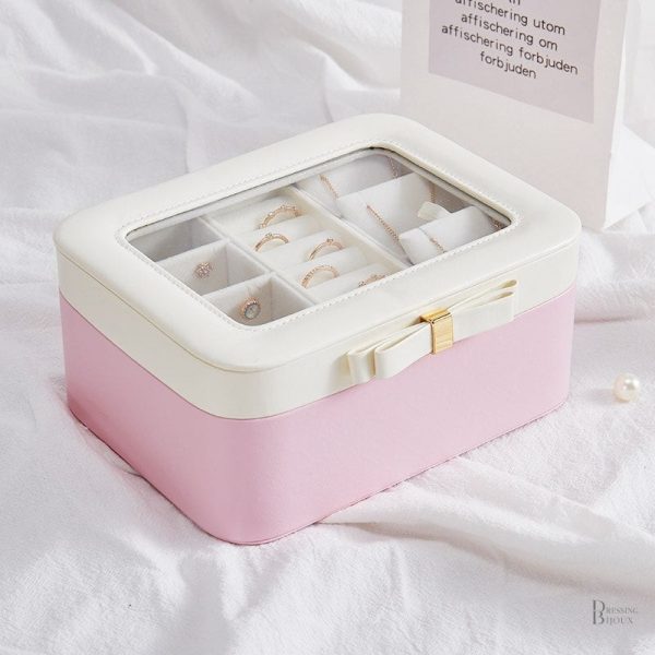 Boîte à bijoux élégante et chic pour ranger vos accessoires