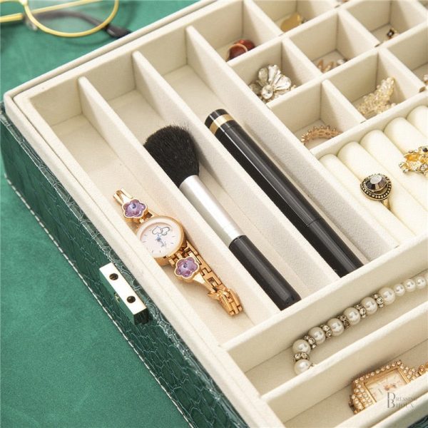 Boîte à bijoux de qualité pour un rangement sécurisé