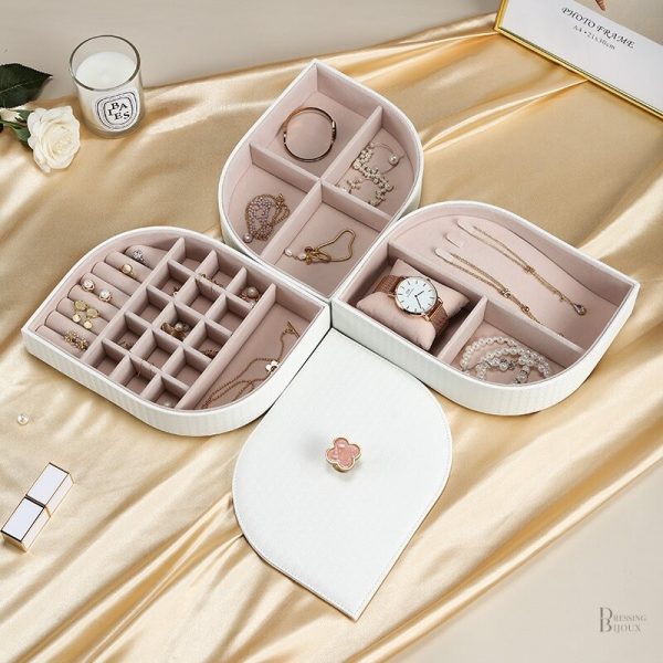 Boîte à bijoux esthétique pour organiser vos trésors