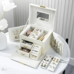 Boîte à bijoux sophistiquée, idéale pour un cadeau