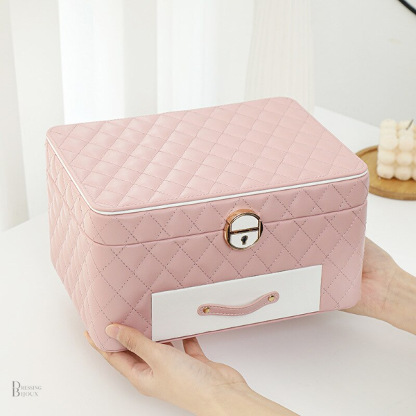 Accessoire de rangement pour bijoux avec clé de sécurité