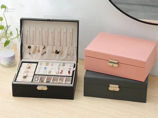 Boîte à Bijoux en matériau durable et chic