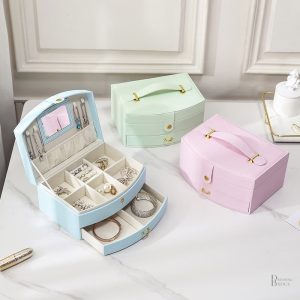 Rangement compact pour bijoux, idéale pour voyage