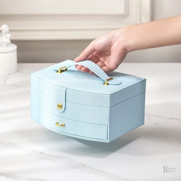 Boîte à bijoux petite, solution de rangement esthétique