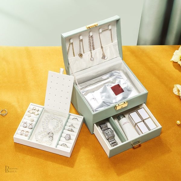 Rangement bijou élégant pour collection précieuse