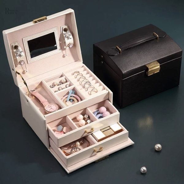 Boîte à bijoux moderne pour un rangement optimal