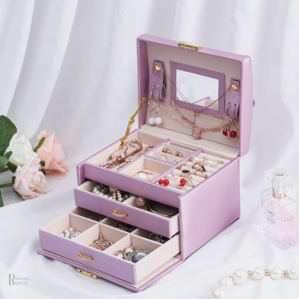 Solution de rangement esthétique pour bijoux divers