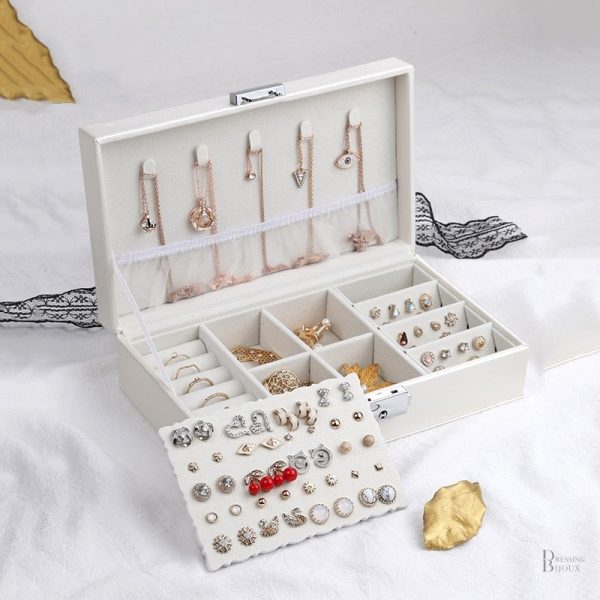 Boîte compacte pour organiser vos bijoux