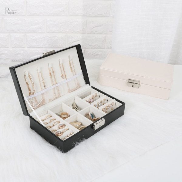 Boîte à bijoux légère et facile à transporter