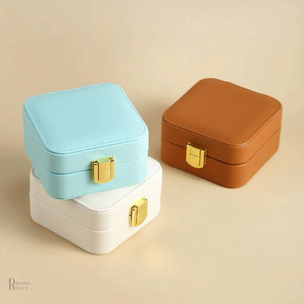 Boîte à bijoux colorée, pour un rangement ludique