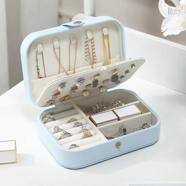 Coffret à Bijoux de Voyage compact et élégant
