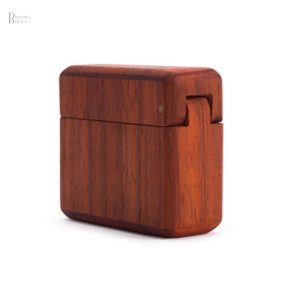 Boîte à bague en bois, design naturel et raffiné