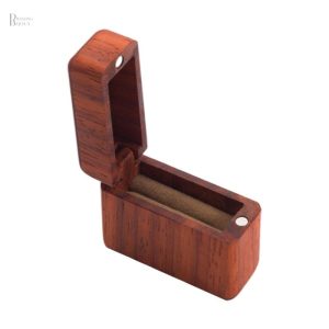 Écrin en bois pour bague, protection et présentation idéale