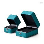 Écrin Bijoux Bleu pour bague élégante
