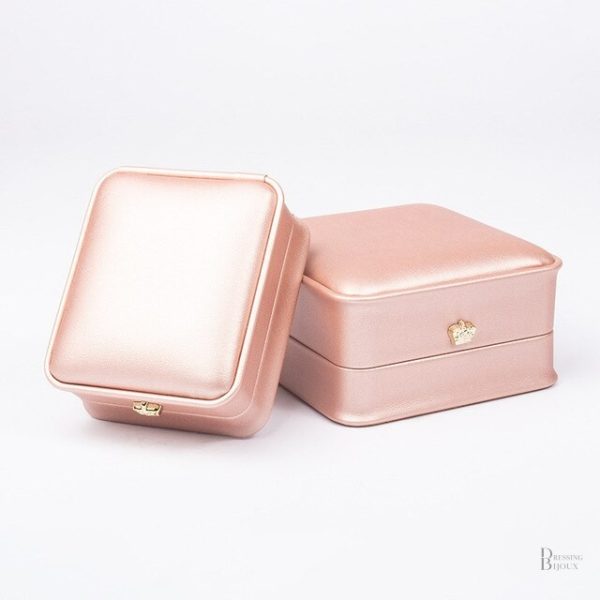 Coffret de bijoux de luxe pour bagues précieuses