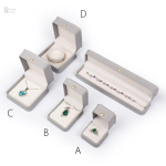 Boîte à bijoux élégante pour bagues