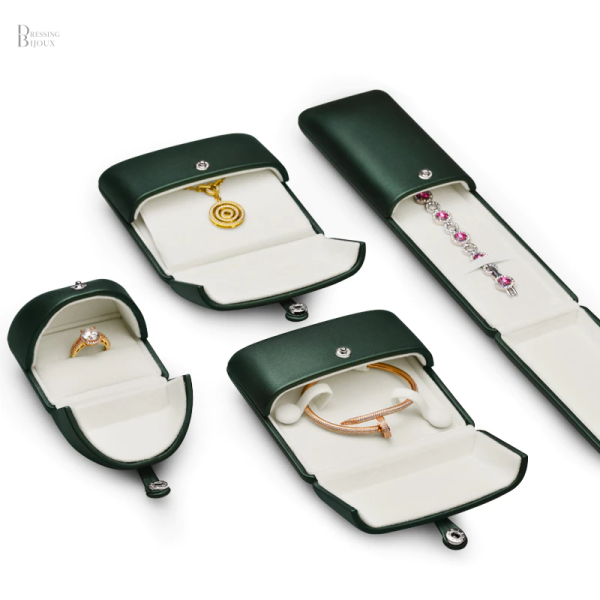 Écrin élégant pour présentation de bijoux