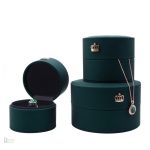 Écrin Bijoux Rond pour bague élégant et pratique
