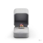 Écrin à Bague en velours doux et raffiné