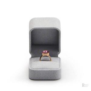 Écrin à Bague en velours doux et raffiné
