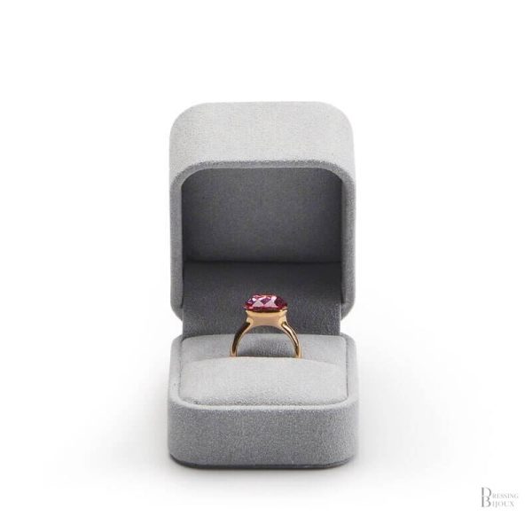 Écrin à Bague en velours doux et raffiné