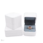 Écrin Bijoux Blanc pour bague élégante