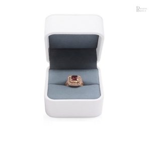 Écrin Bijoux Blanc, design chic pour bijoux
