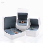 Écrin élégant pour offrir une bague spéciale