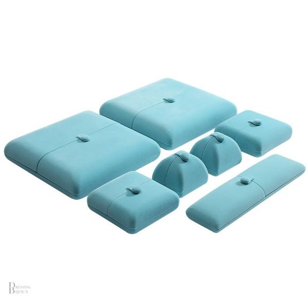 Écrin Bijoux Bleu pour bague