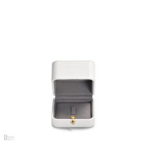 Écrin raffiné pour présentation de bague