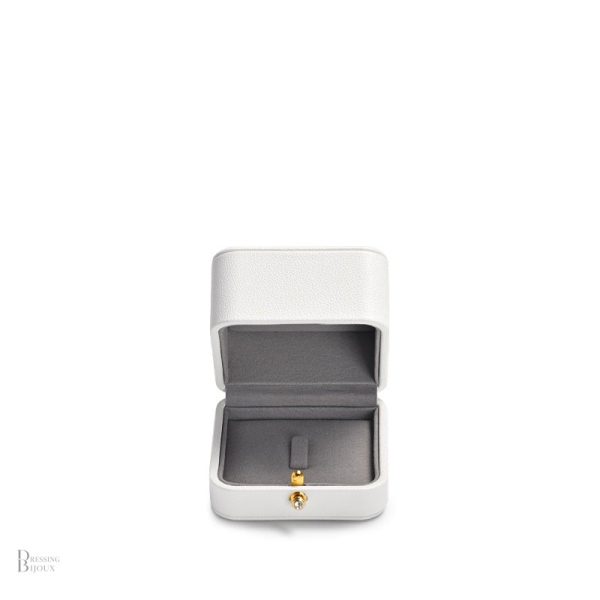 Écrin raffiné pour présentation de bague