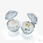 Écrin design pour bague en diamant, style classique