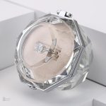 Écrin exquis pour une bague précieuse en diamant