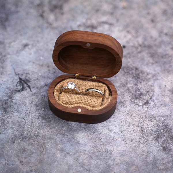 Écrin mariage, idéal pour présenter deux bagues