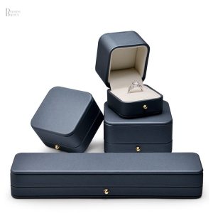 Boîte de rangement pour bagues en design chic