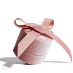 Écrin Bijoux Rose pour bague élégante