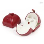 Écrin bijou rouge, protection et style pour bagues