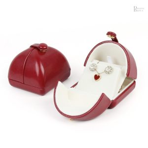 Écrin bijou rouge, protection et style pour bagues
