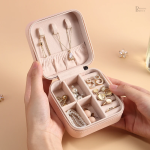 Coffret à bijoux portable, facile à transporter pour vos voyages d'été