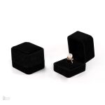 Écrin Bague Petit en velours doux
