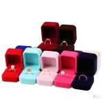 Écrin à bague en matériau de qualité