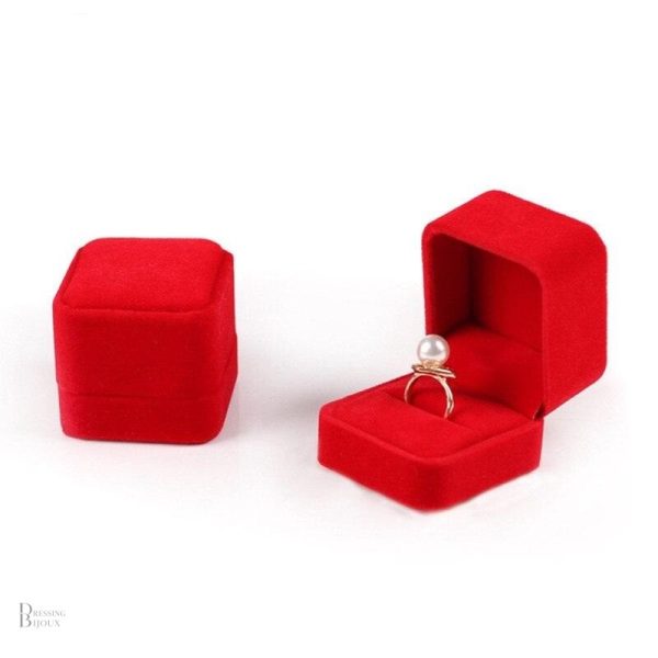 Écrin à bague au design raffiné